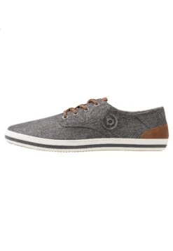 Bugatti Alfa - Sneakers Laag - Dark Grey/Cognac
